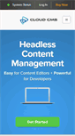 Mobile Screenshot of cloudcms.com